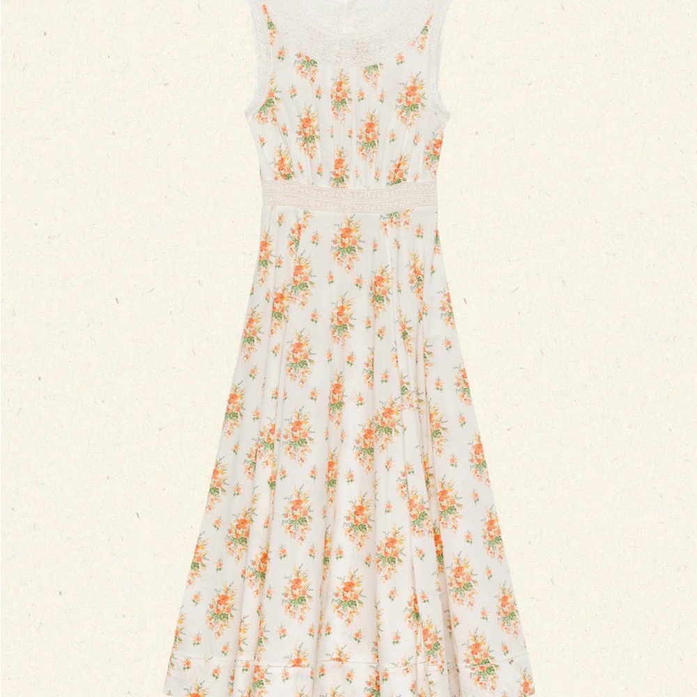 Doen Inspired Floral Dress